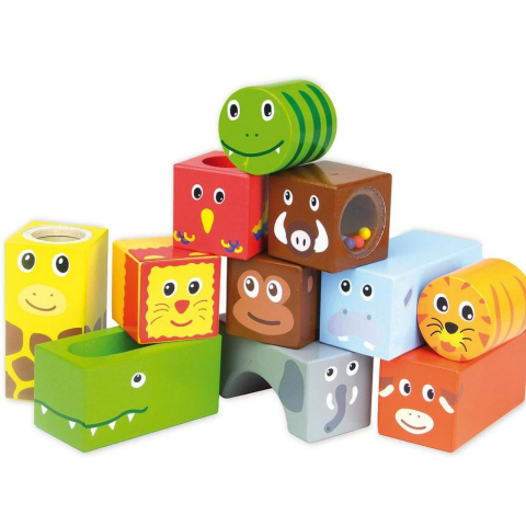 Vilac - Savanna Musical Blocks - Hayvanlar Müzikli Bloklar