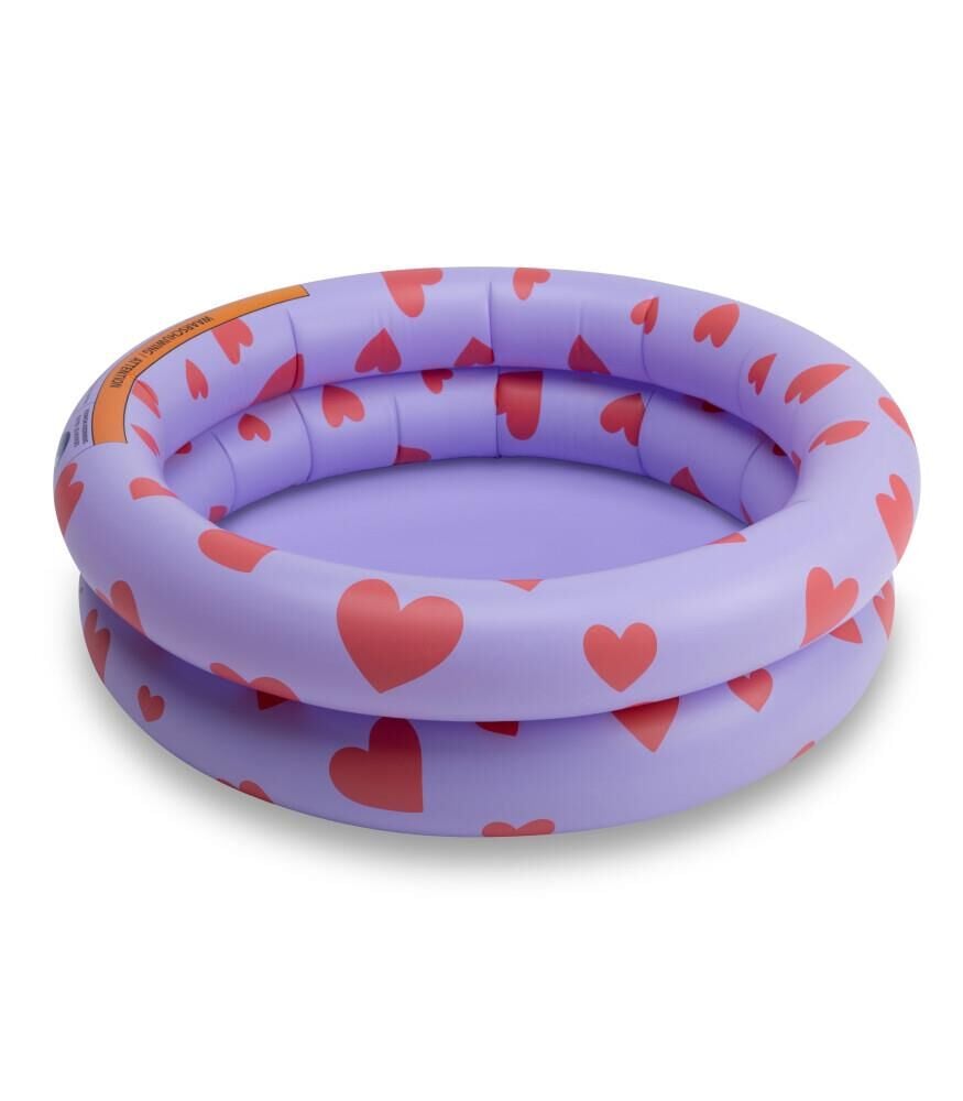 Swim Essentials Purple w Hearts Bebek Şişme Oyun ve Yüzme Havuzu 60cm