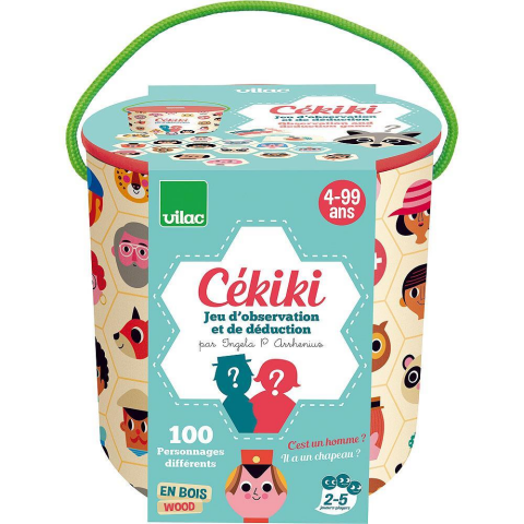 Vilac - ''Cékiki'' Observation and Deduction Games - Gözlem ve Çıkarım Oyunu - Ingela P.Arrhenius
