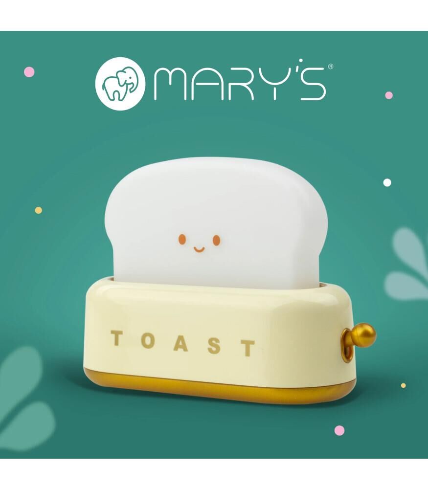 Mary's Toaster Sarı Led Gece Lambası