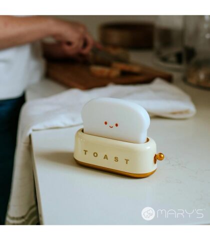 Mary's Toaster Sarı Led Gece Lambası