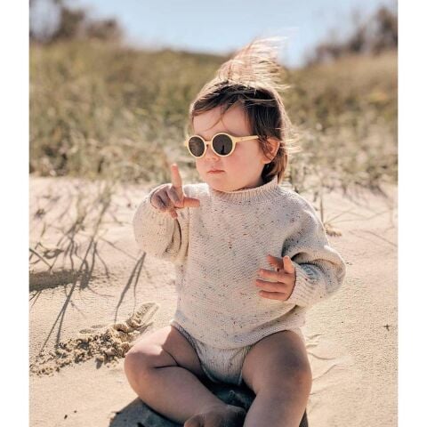 Izipizi Sun Kids Plus Lemonade 3-5 Yaş - Sarı Çocuk Güneş Gözlüğü