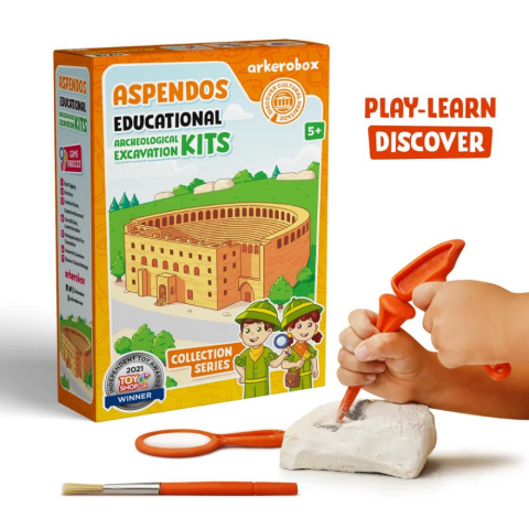 Arkerobox Aspendos Eğitici Kazı Seti | Koleksiyon Serisi