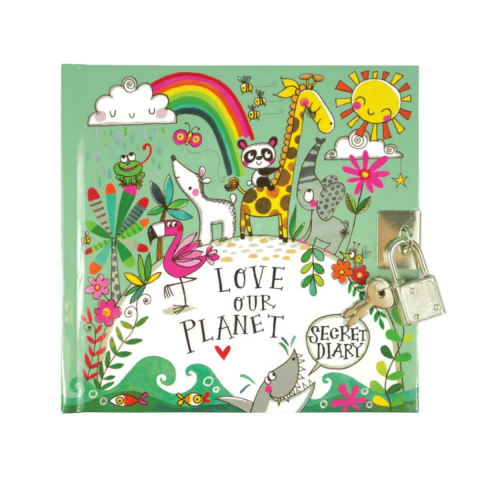 Rachel Ellen Kilitli Günlük / Love Our Planet