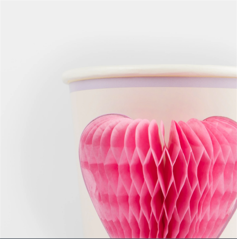 Meri Meri - Happy Icons Cups - Mutlu Yüzler Bardaklar (X8)