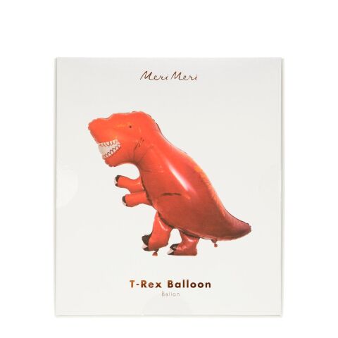 Meri Meri - T-Rex Foil Balloon - T-Rex Folyo Balon