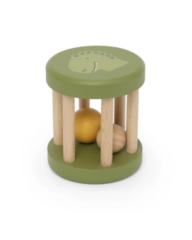 Trixie - Mr. Dino - Ahşap Çıngıraklı Oyuncak