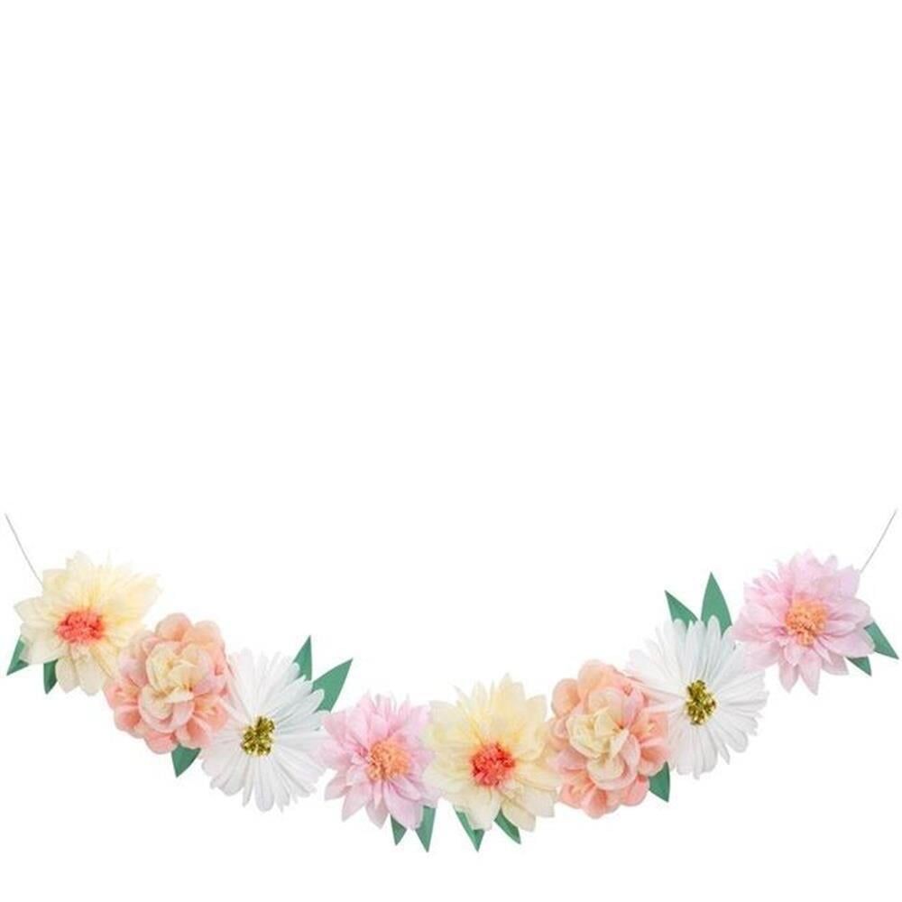 Meri Meri - Flower Garden Giant Garland - Çiçek Bahçesi Dev Asılan Süs