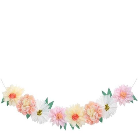 Meri Meri - Flower Garden Giant Garland - Çiçek Bahçesi Dev Asılan Süs