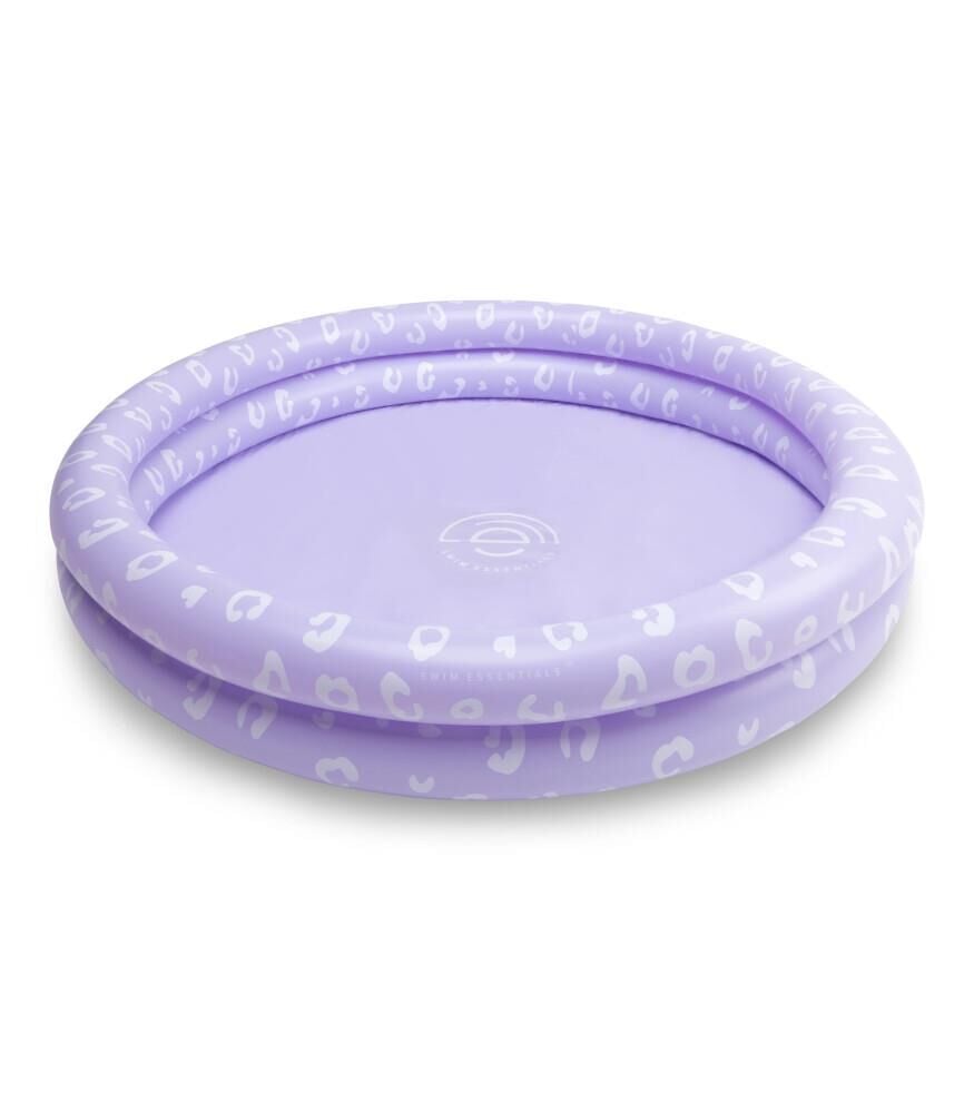 Swim Essentials Lila Leopard Çocuk Şişme Oyun ve Yüzme Havuzu 100cm