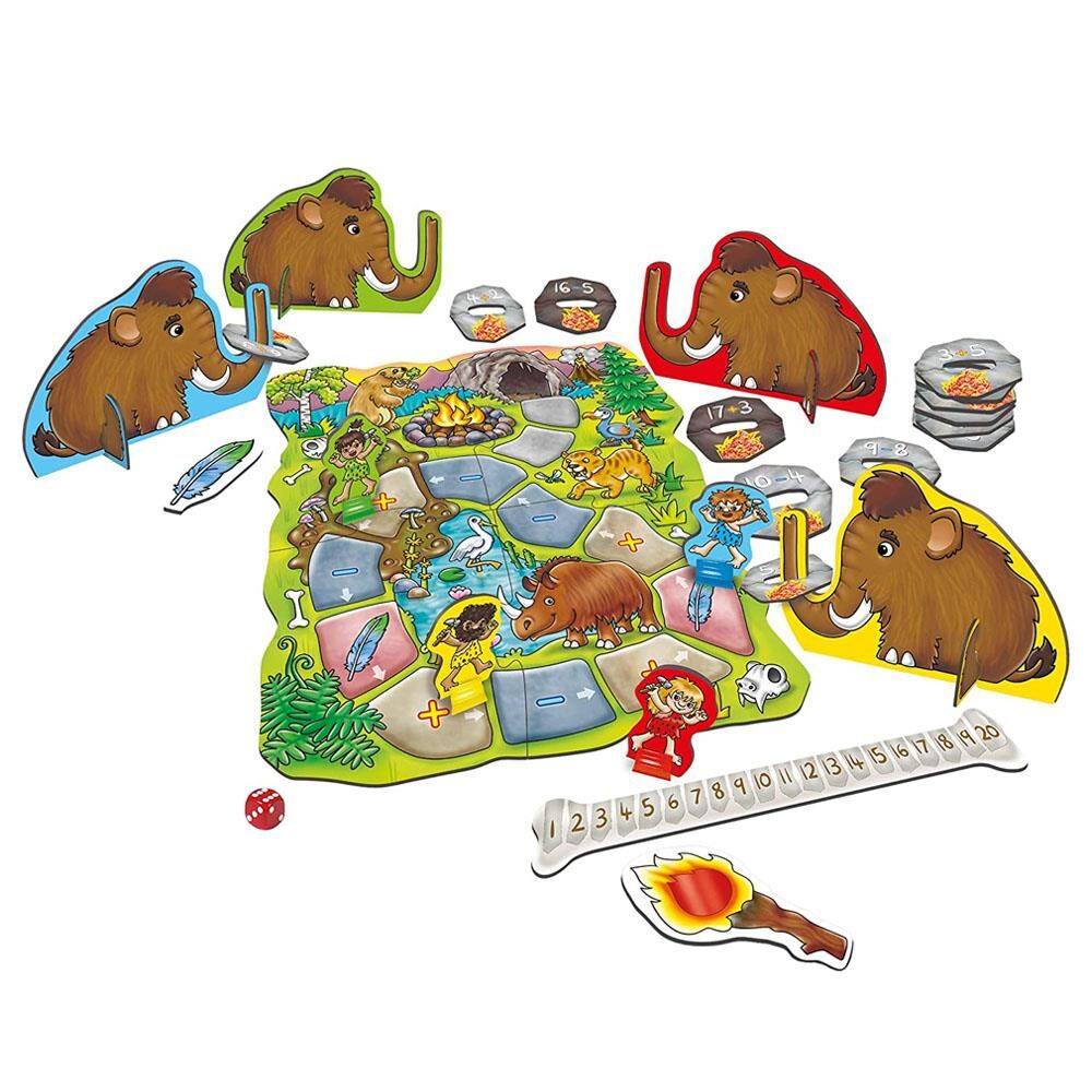 Orchard Toys Mammouth Maths / Mamutlarla Toplama-Çıkarma 5-8 Yaş