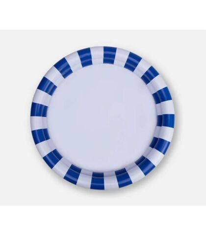 Swim Essentials Blue White Stripes Çocuk Şişme Oyun ve Yüzme Havuzu 100cm