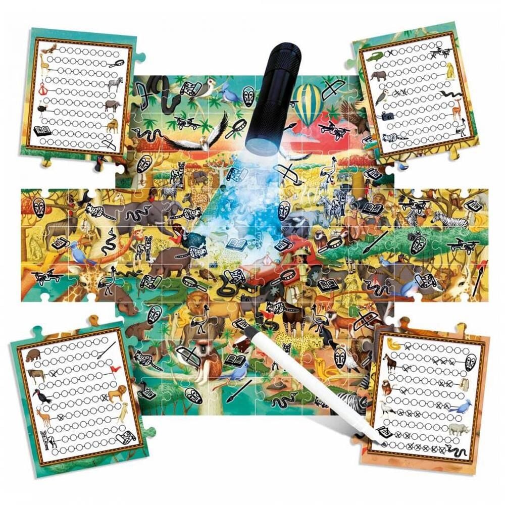 Headu Explore The Safari Puzzle Safariyi Keşfet Yapbozu (5+ Yaş)