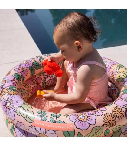 Swim Essentials Pink Blossom Bebek Şişme Oyun ve Yüzme Havuzu 60cm