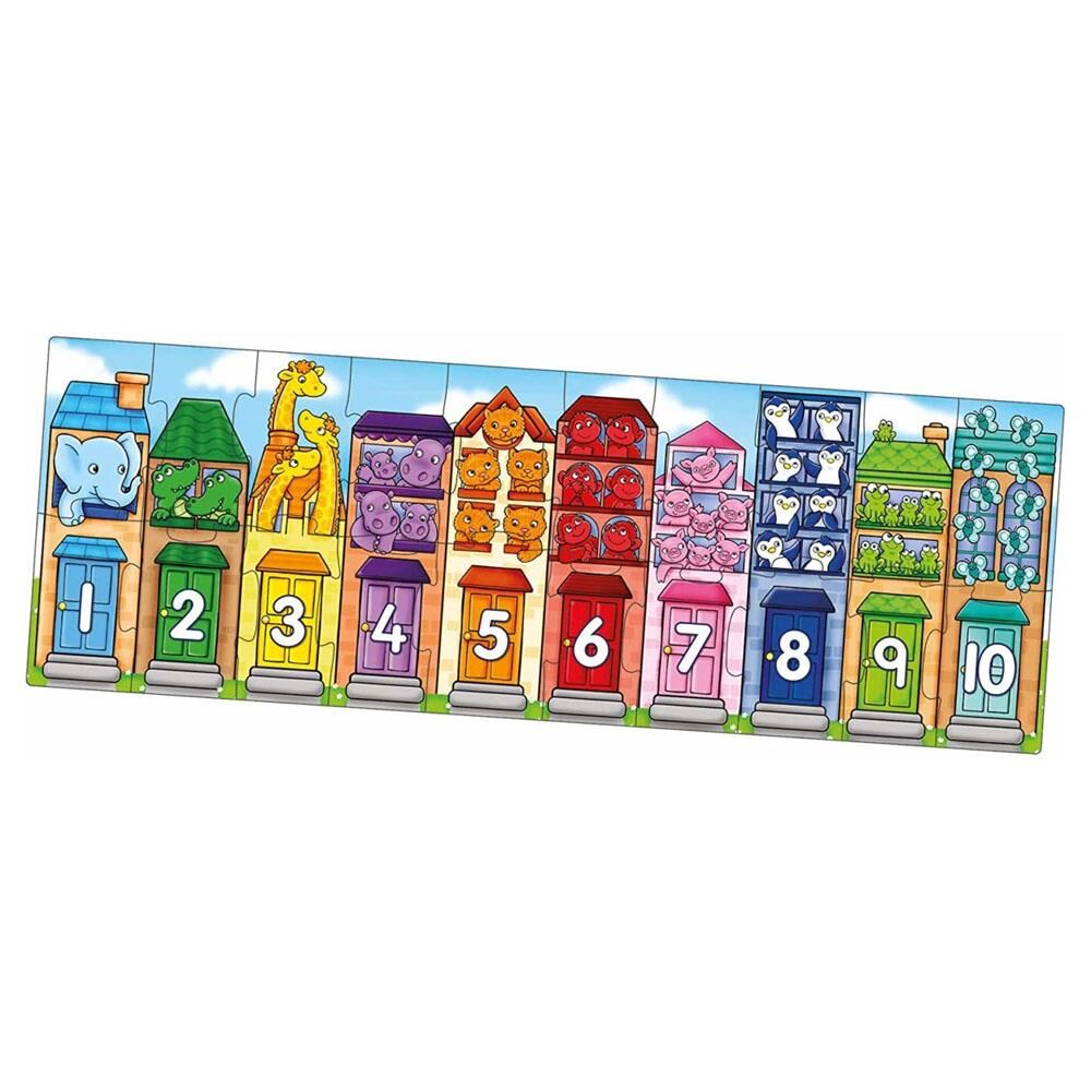 Orchard Toys Number Street / Sayılar Yapbozu 2-5 Yaş