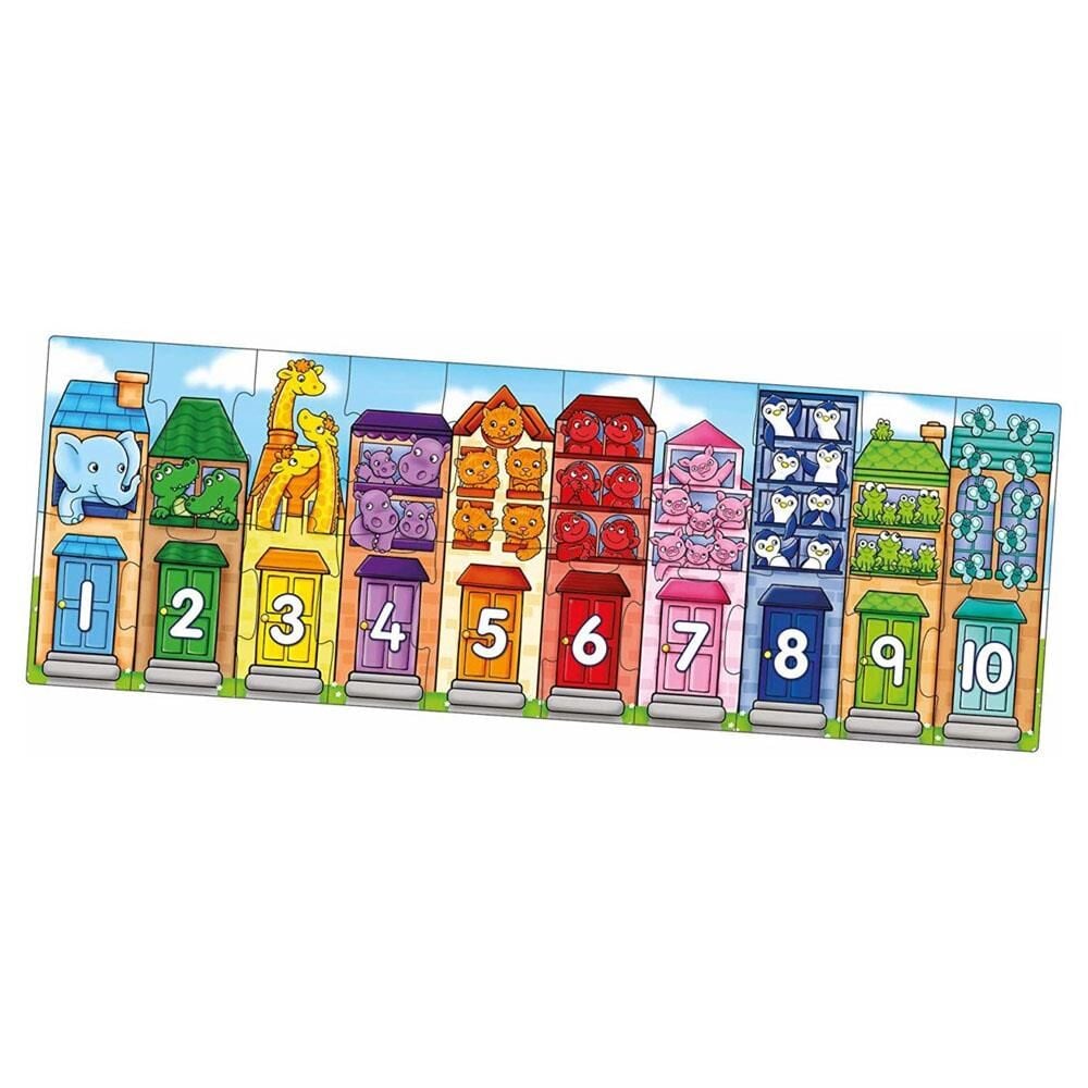 Orchard Toys Number Street / Sayılar Yapbozu 2-5 Yaş