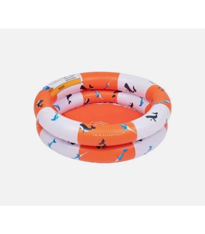 Swim Essentials Red White Whale Bebek Şişme Oyun ve Yüzme Havuzu 60cm