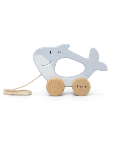 Trixie - Ahşap Çekçek Oyuncak Mr.Shark