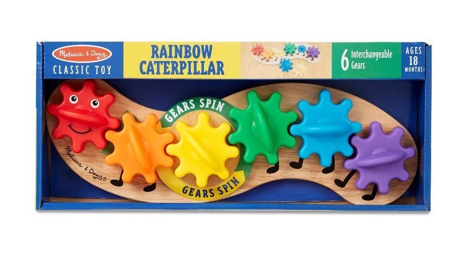 Melissa&Doug Ahşap Tırtıl - Dişli Çevirmece