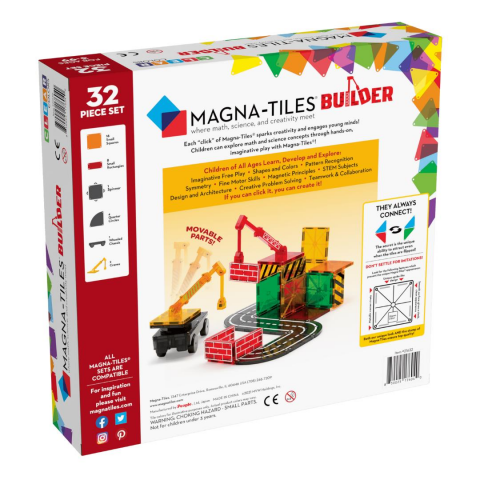 Magna-Tiles İnşaat Seti 32 Parça