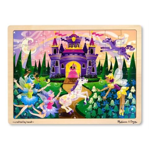 Melissa&Doug Ahşap 48 Parça Puzzle - Peri Hikayesi
