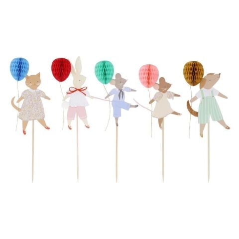 Meri Meri - Animal Friends Pasta Süsü