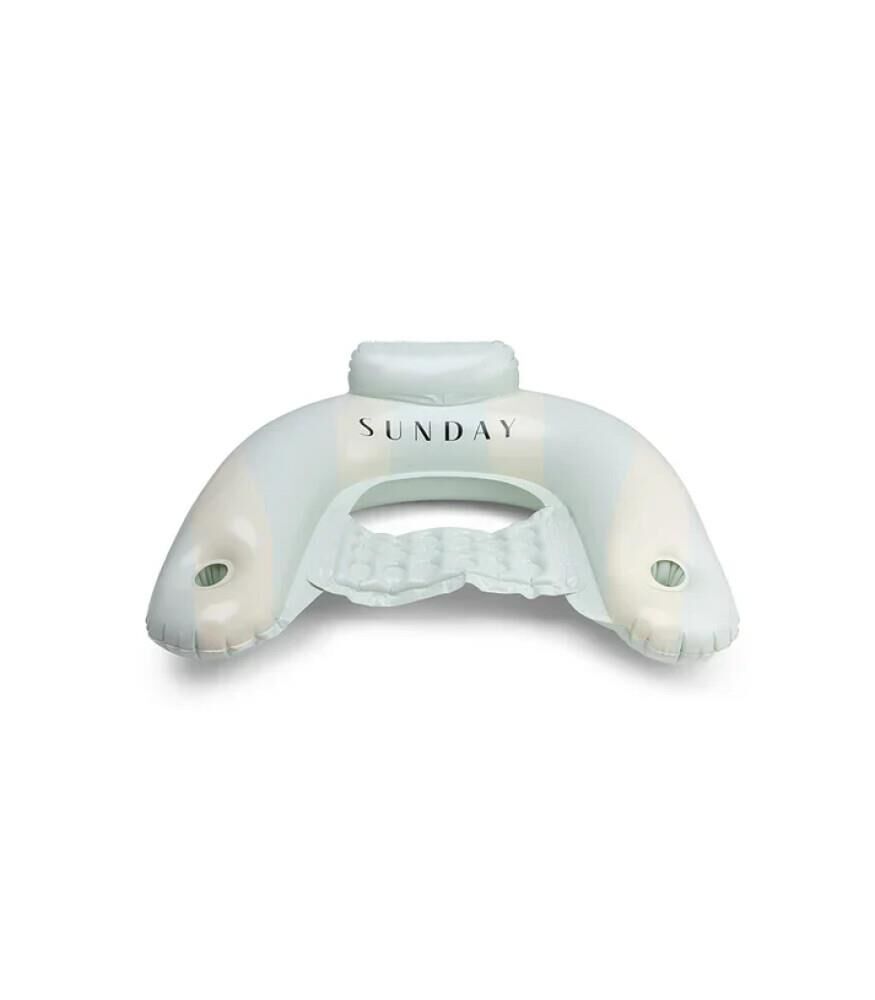 Swim Essentials Green White Şişme Hamak Yatak