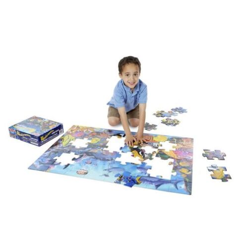 Melissa&Doug Dev Yer Puzzle - Deniz Altı (48 Parça Yapboz)