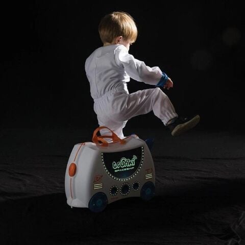 Trunki Çocuk Bavulu - Uzay Gemisi Skye (Karanlıkta Parlar)