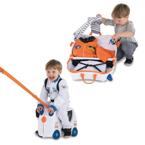 Trunki Çocuk Bavulu - Uzay Gemisi Skye (Karanlıkta Parlar)