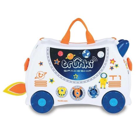 Trunki Çocuk Bavulu - Uzay Gemisi Skye (Karanlıkta Parlar)