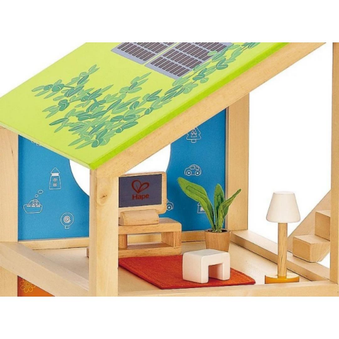 Hape 4 Mevsim Mobilyalı Oyuncak Ev / All Season House (Furnished)