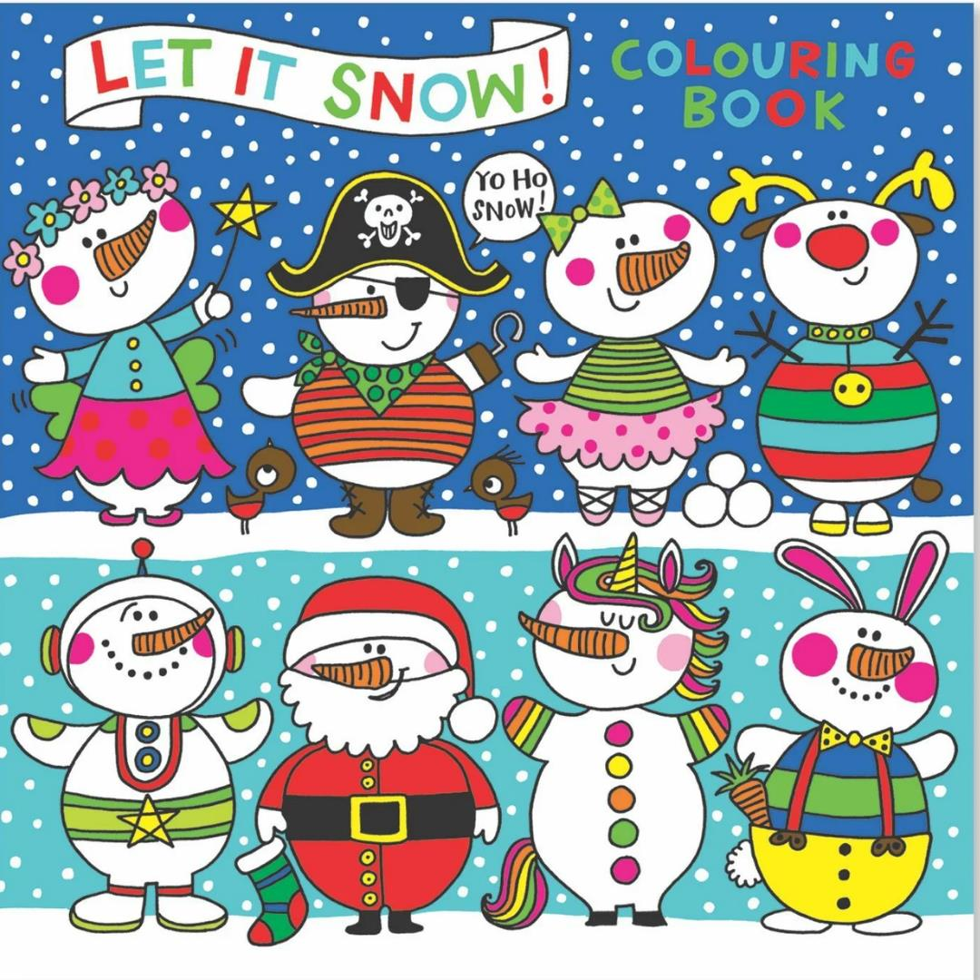 Rachel Ellen Christmas Boyama Kitabı / Let It Snow