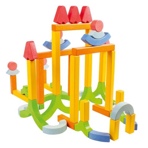 Beleduc Ahşap Aktivite Blokları 105 Parça