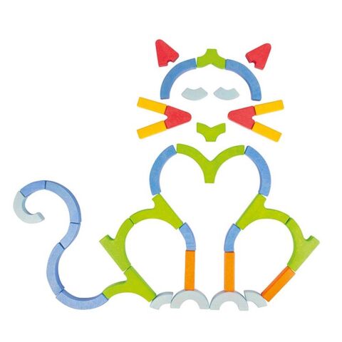 Beleduc Ahşap Aktivite Blokları 105 Parça