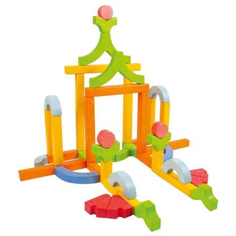 Beleduc Ahşap Aktivite Blokları 105 Parça