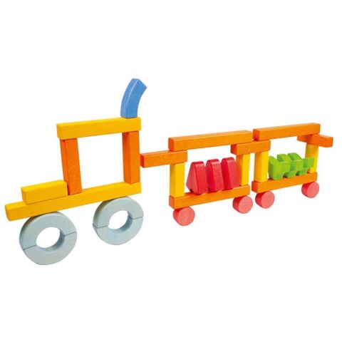 Beleduc Ahşap Aktivite Blokları 105 Parça