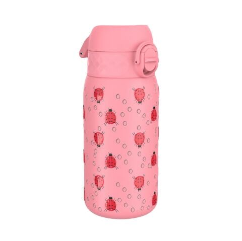 Ion8 - Paslanmaz Çelik Çocuk Suluk - Uğur Böceği- 400 ml - Sızdırmaz