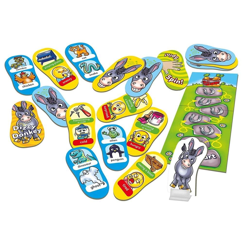 Orchard Toys Dizzy Donkey 5+ Yaş Eğlenceli Mini Kutu Oyunu