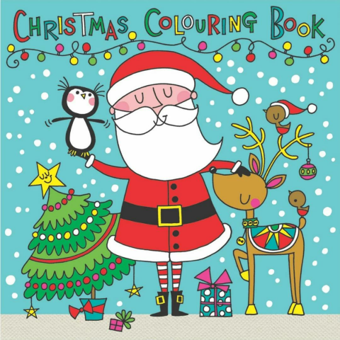 Rachel Ellen Boyama Kitabı / Christmas Santa Scene