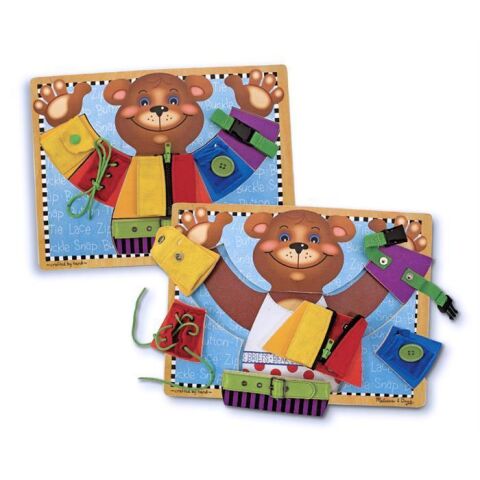 Melissa&Doug Ahşap Temel Beceri Geliştirme Tahtası