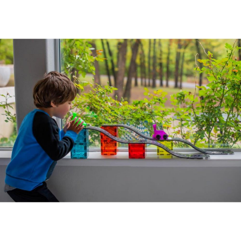 Magna-Tiles - Downhill Duo 40-Piece Set - Yokuş Aşağı 2'li - 40 Parça