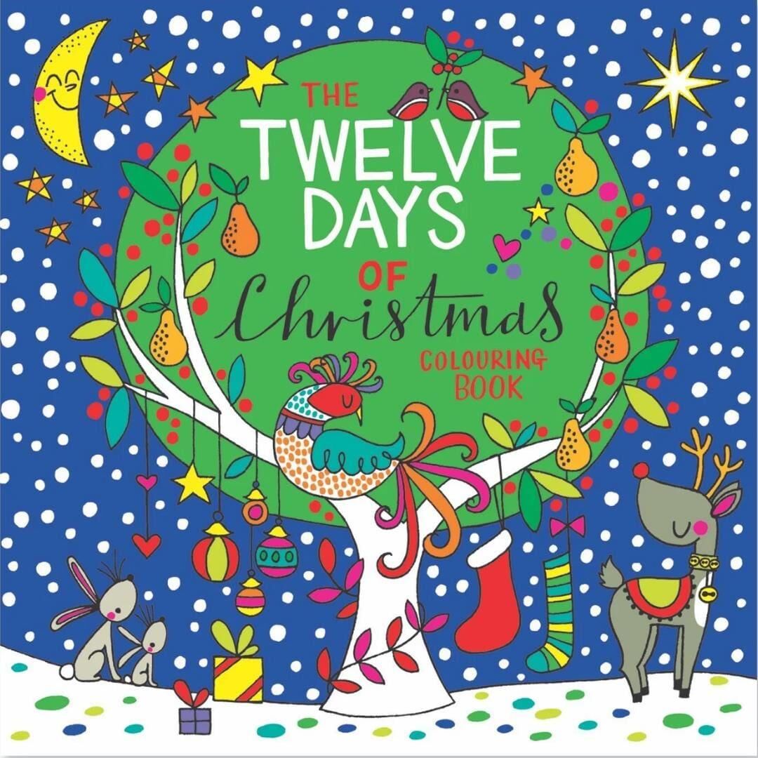 Rachel Ellen Christmas Boyama Kitabı / 12 days of Christmas