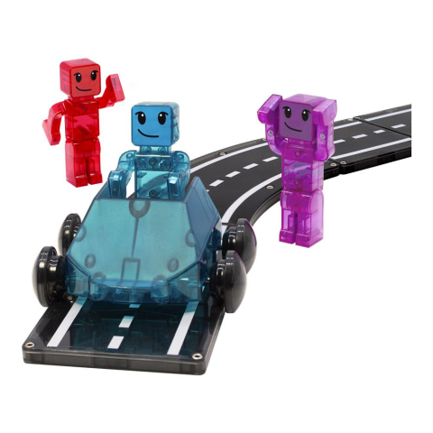Magna-Tiles - Dashers 6-Piece Set - Hızlı Sürücüler 6 Parça