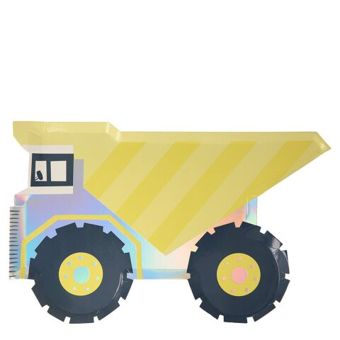 Meri Meri - Dumper Truck Plates - Kamyon Tabak