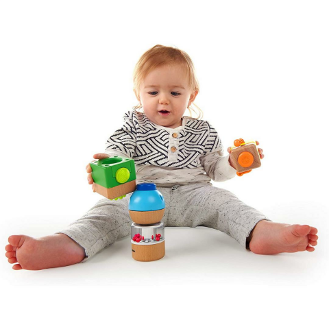 Hape Four Fundamentals Ahşap Duyu Seti / Wooden Sensory Set