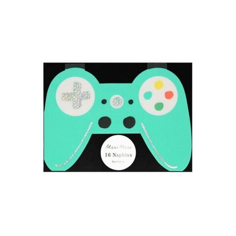 Meri Meri - Level Up Controller Peçeteler - 16 Adet