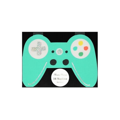 Meri Meri - Level Up Controller Peçeteler - 16 Adet