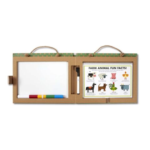 Melissa&Doug Oyna, Çiz, Yarat - Çiftlik / Reusable Drawing Kit