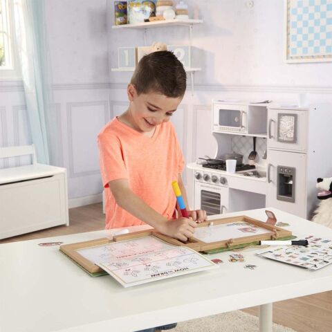 Melissa&Doug Oyna, Çiz, Yarat - Çiftlik / Reusable Drawing Kit